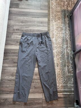 Kohl's Men's Gray Elastic-Waist Casual Pants